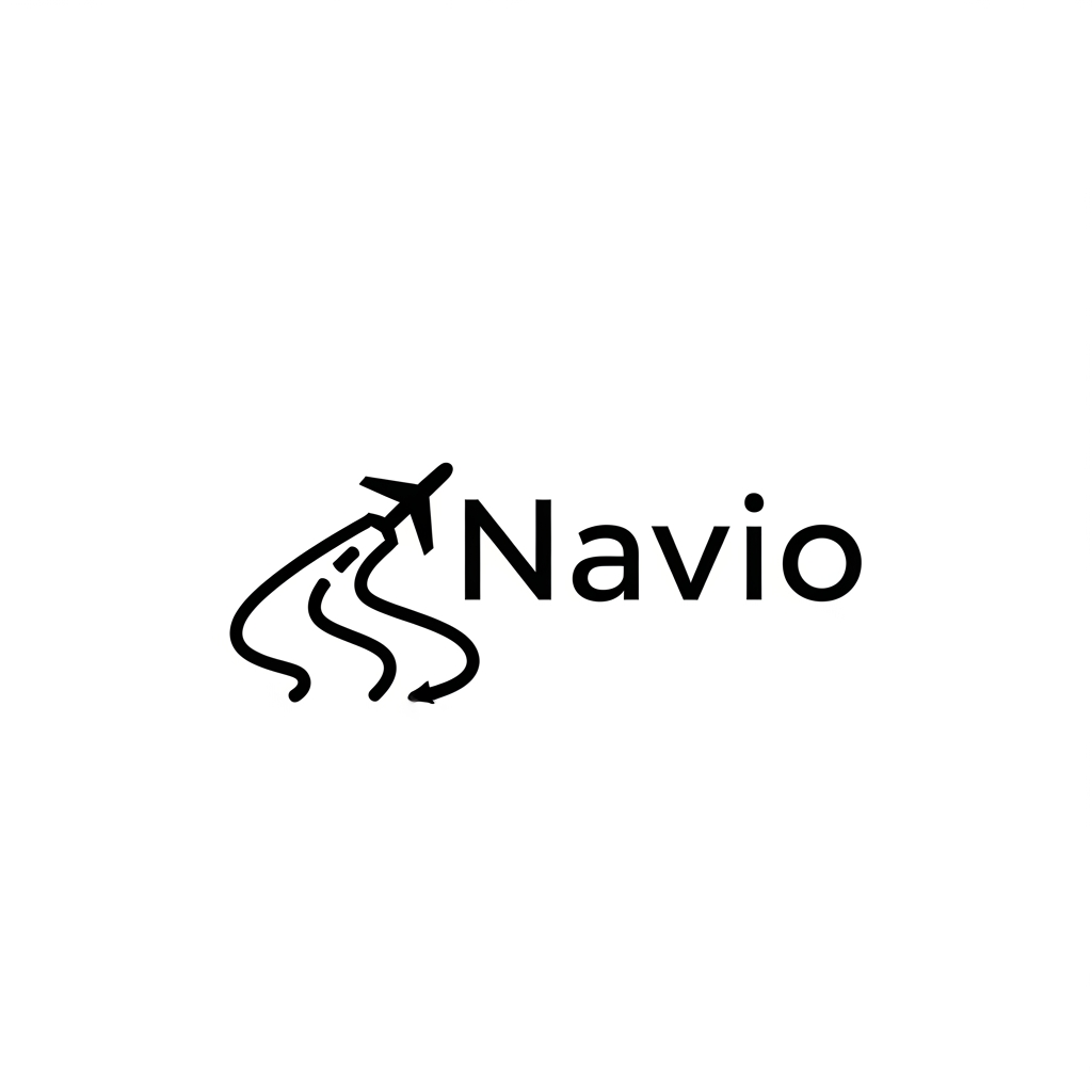 AI Design for create a logo for travel agencies, the name for brand Navio
Navigation
Routes
Journey
Works for flights, buses, tours simple shape minimal logo in one color black