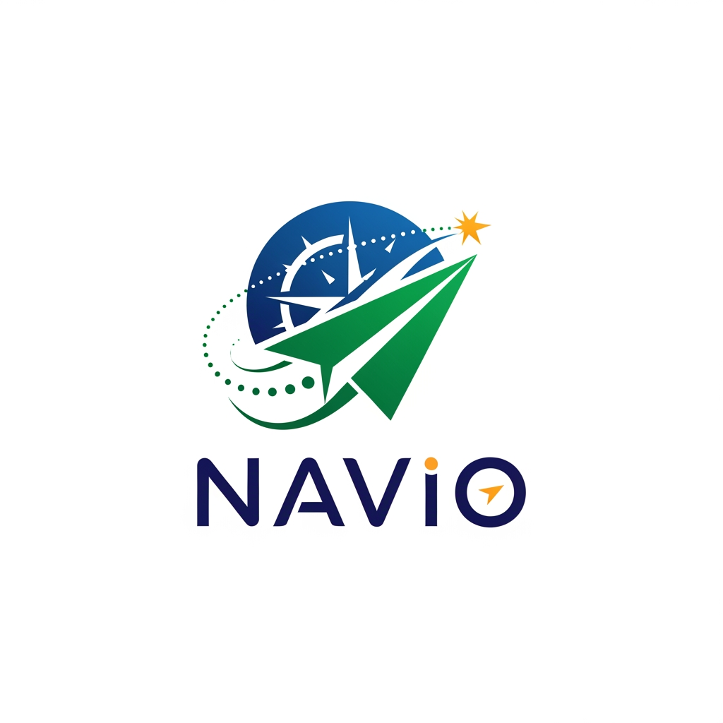 AI Design for create a logo for travel agencies, the name for brand Navio
Navigation
Routes
Journey
Works for flights, buses, tours