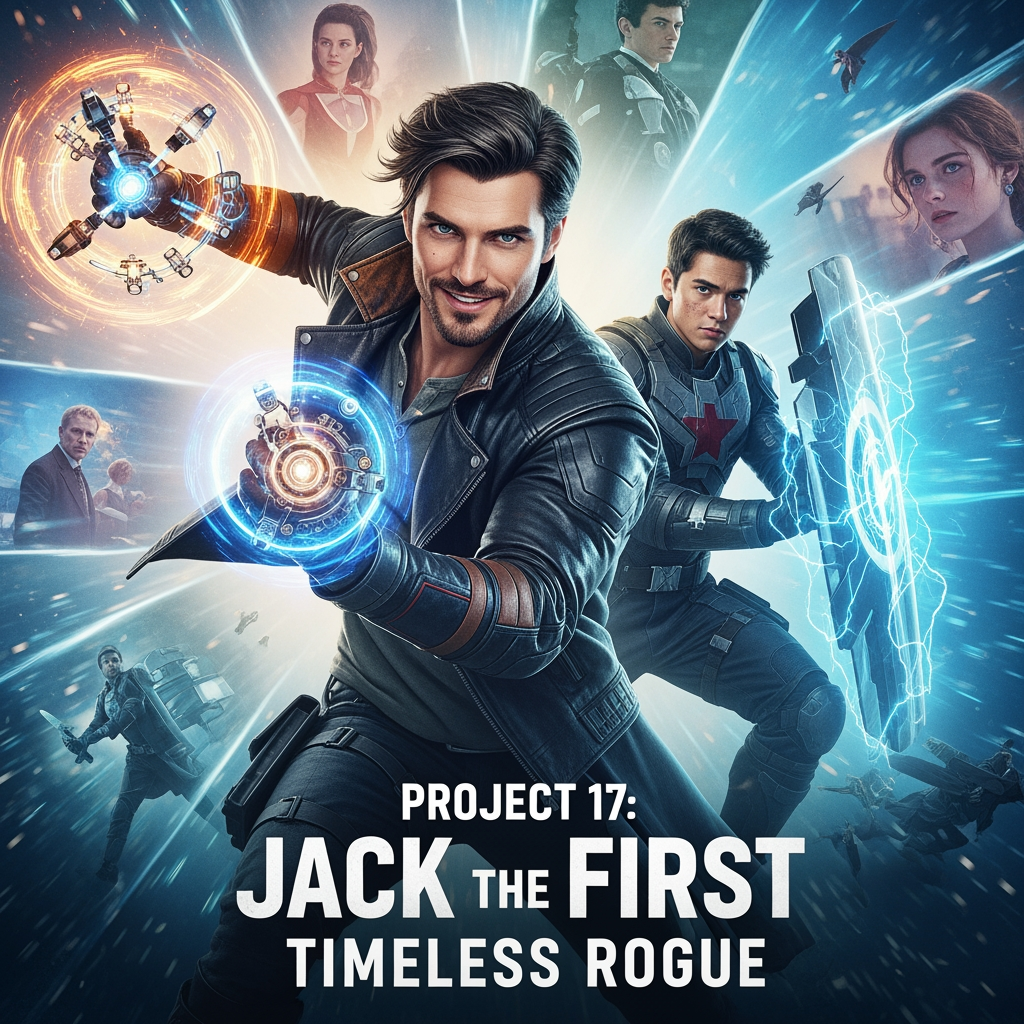 AI Design for Project 17: Jack the First: Timeless Rogue
Θέση κυκλοφορίας: Φάση 1 – Ειδική παρουσίαση (αρχές 2020)
Ο Jack the First, ο γοητευτικός χρονικά εκτοπισμένος απατεώνας των Νέων Φυλάκων, συνεργάζεται με τον Soldier Boy για μια τελευταία απεγνωσμένη αποστολή μέσα στο χρόνο — να βρει έναν τρόπο να νικήσει τον Eclipse Sovereign χωρίς να θυσιάσει κανέναν... ή να ξαναγράψει την ιστορία για πάντα.
Ο Jack the First εισβάλλει σε ένα αυστηρά φυλασσόμενο θησαυροφυλάκιο στον Unity Tower και κλέβει το ολοκληρωμένο κομμάτι του Chrono-Vault σε συνδυασμό με την έρευνα του Reed. Τον καταγράφει η κάμερα, αλλά δραπετεύει με ένα κλείσιμο του ματιού. Τον διακόπτει να στρατολογεί τον Soldier Boy κρυφά: «Θέλεις να πας σπίτι; Θέλω να σώσω το σύμπαν. Ας κάνουμε και τα δύο και ας τσαντίσουμε μαζί τον μεγάλο κακό».
Πράξη 1 – Το Σχέδιο του Rogue
Ο Jack αποκαλύπτει ότι εργάζεται πάνω σε μια εναλλακτική λύση στο σχέδιο Heart of Eternity του Adam Warlock. Πιστεύει ότι μπορούν να χρησιμοποιήσουν τη μοναδική χρονική υπογραφή του Soldier Boy για να δημιουργήσουν μια «Ηχώ του Χρόνου» - μια εκδοχή του παρελθόντος που αποδυναμώνει τον Sovereign στο παρόν χωρίς πλήρη διαγραφή. Ο Soldier Boy, διχασμένος ανάμεσα στο να γυρίσει σπίτι του στο 1988 και να παραμείνει με την ομάδα που έχει μάθει να σέβεται (ειδικά τη Lady Thor και τον Rogue Sentinel), συμφωνεί σε μια τελευταία αποστολή.
Πράξη 2 - Χάος Ληστείας στο Χρόνο
Το δίδυμο πηδάει μέσα από σπασμένα χρονοδιαγράμματα που δημιουργήθηκαν από το Χρονολόγιο Eclipse:1988: Φτάνουν κατά τη διάρκεια της αρχικής αποστολής του Soldier Boy. Αστείες και συναισθηματικές σκηνές καθώς ο Soldier Boy βλέπει την παλιά του ζωή με νέα μάτια.
Εναλλακτικά Σκοτεινά Μέλλοντα: Εκδοχές όπου ο Sovereign κέρδισε - μια κατεστραμμένη Γη με διεφθαρμένες εκδοχές του Kiswet, της Lady Thor και των Fantastic Four.
Η Εποχή των ανερχόμενων ηρώων: Συναντούν για λίγο νεότερες εκδοχές του Shadow Spider και της Zatanna.
Κύρια σημεία: Η γοητεία και τα gadgets του Jack τους σώζουν συνεχώς.
Η ακατέργαστη δύναμη και η αυξανόμενη σοφία του Soldier Boy.
Πειράγματα και αδελφοσύνη στο αποκορύφωμά τους. Μια τεταμένη συνάντηση με μια χρονική ηχώ του Soldier Boy της Έκλειψης, ο οποίος προσπαθεί να δελεάσει ξανά τον Soldier Boy.
Πράξη 3 – Η Δύσκολη Επιλογή
Φτάνουν σε μια κρίσιμη στιγμή στο χρονικό ρεύμα όπου μπορούν είτε: Να στείλουν τον Soldier Boy σπίτι μόνιμα και να σφραγίσουν το αρχικό ρήγμα.
Να χρησιμοποιήσουν την Echo για να δημιουργήσουν ένα ισχυρό νέο όπλο εναντίον του Sovereign στο 2105
Κλιμακούμενη δράση μέσα σε ένα καταρρέον χρονικό πλέγμα. Ο Jack τραυματίζεται σοβαρά προστατεύοντας τον Soldier Boy. Σε μια δυνατή στιγμή, ο Soldier Boy επιλέγει να μην πάει σπίτι ακόμα — αποφασίζει ότι το μέλλον για το οποίο αγωνίζεται αξίζει να μείνει. Δημιουργούν με επιτυχία τη Λεπίδα της Χρονικής Ηχούς (ένα όπλο που μπορεί να διαπεράσει την ουσία του Sovereign), αλλά μαθαίνουν ότι η χρήση της στην τελική μάχη θα καταστρέψει μόνιμα το χρονοδιάγραμμα.
Τέλος
Ο Jack και ο Soldier Boy επιστρέφουν στο 2105. Ο Jack επιδιορθώνεται από τους Fantastic Four. Ο Soldier Boy δίνει τη Λεπίδα της Ηχούς στην ομάδα και δηλώνει ότι θα μείνει μέχρι το τέλος. Σε μια ήσυχη σκηνή με τη Λαίδη Θορ, παραδέχεται: «Ίσως το σπίτι δεν είναι ένα μέρος... ή ένας χρόνος. Ίσως είναι η μάχη». Σκηνή 1 μετά τους τίτλους τέλους:
Ολόκληρη η συμμαχία (όλοι οι ήρωες) συγκεντρώνεται στον Πύργο της Ενότητας καθώς ο ουρανός σκοτεινιάζει εντελώς. Η τελική μάχη πρόκειται να ξεκινήσει.
Σκηνή 2 μετά τους τίτλους τέλους:
Ο Κυρίαρχος της Έκλειψης, τώρα ένας πανύψηλος θεός του σκότους, ανοίγει το απόλυτο ρήγμα πάνω από τον Ήλιο: «Έλα. Ας γίνει νύχτα».make me the poster of this movie