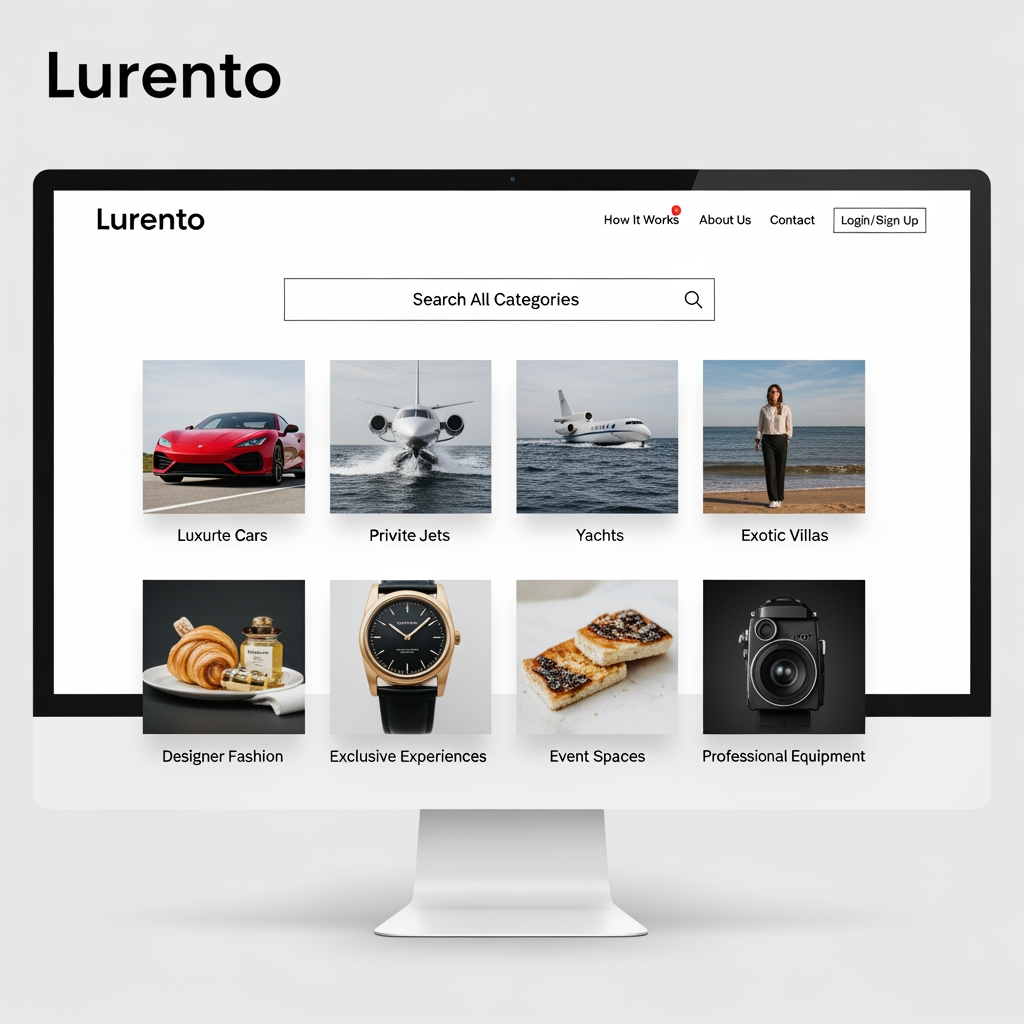 AI Design for Lurento               all categery ke liye bnar do