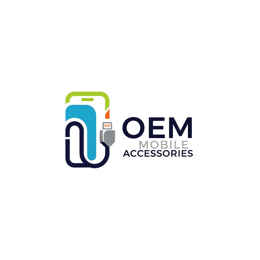 AI Design for create a logo for my bussiness this is a OEM Mobile accessories
