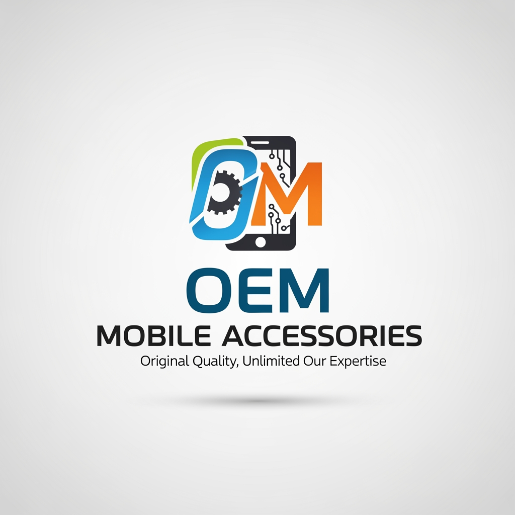 AI Design for create a logo for my bussiness this is a OEM Mobile accessories