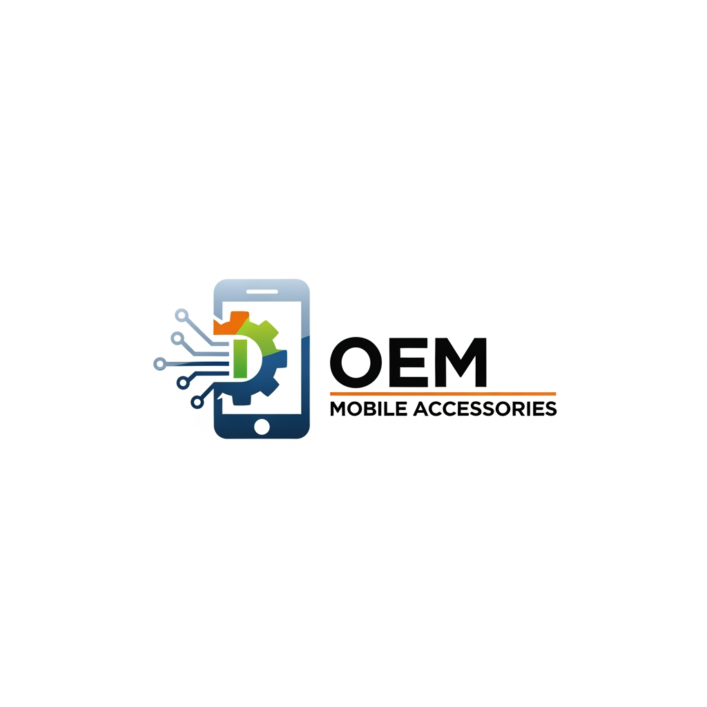 AI Design for create a logo for my bussiness this is a OEM Mobile accessories