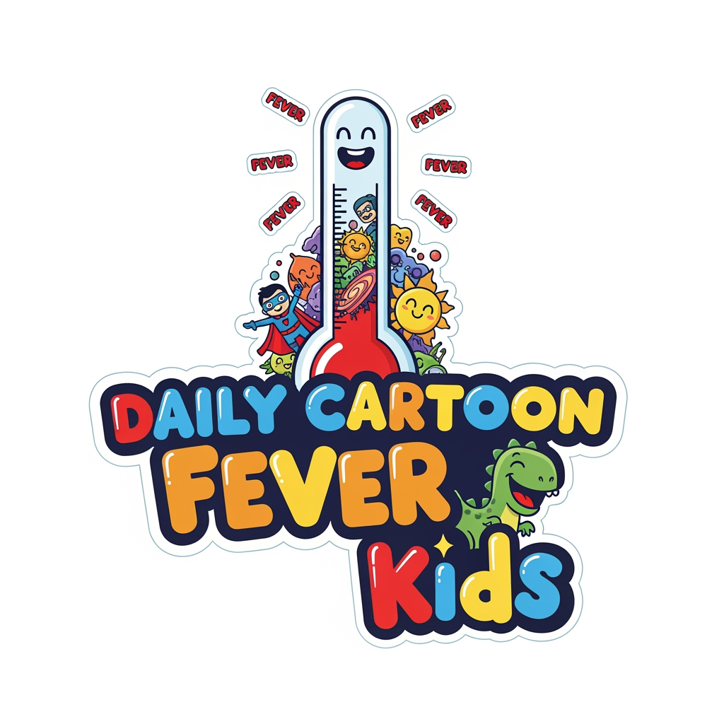 AI Design for Daily Cartoon Fever Kids logo bana sakte hai