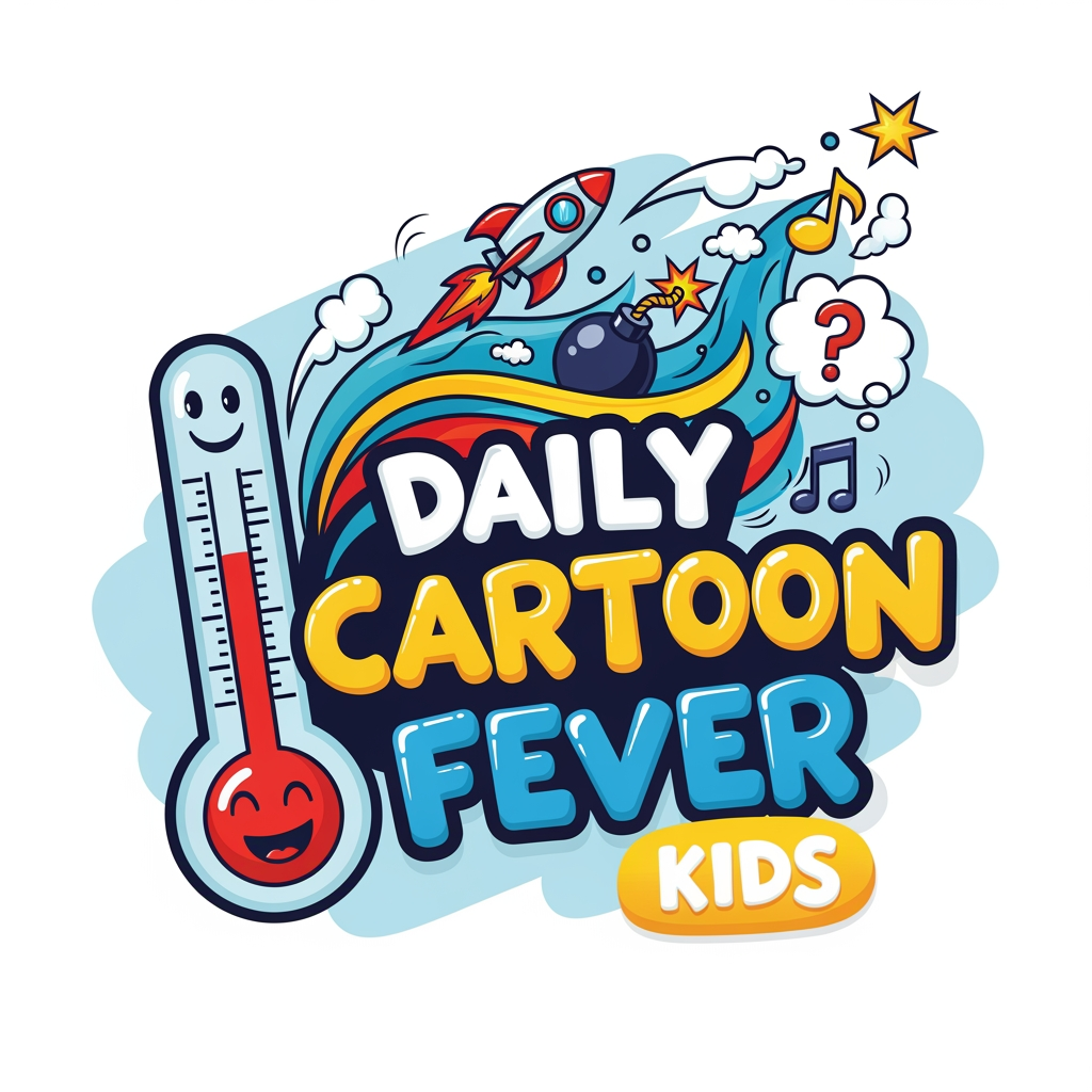 AI Design for Daily Cartoon Fever Kids logo bana sakte hai