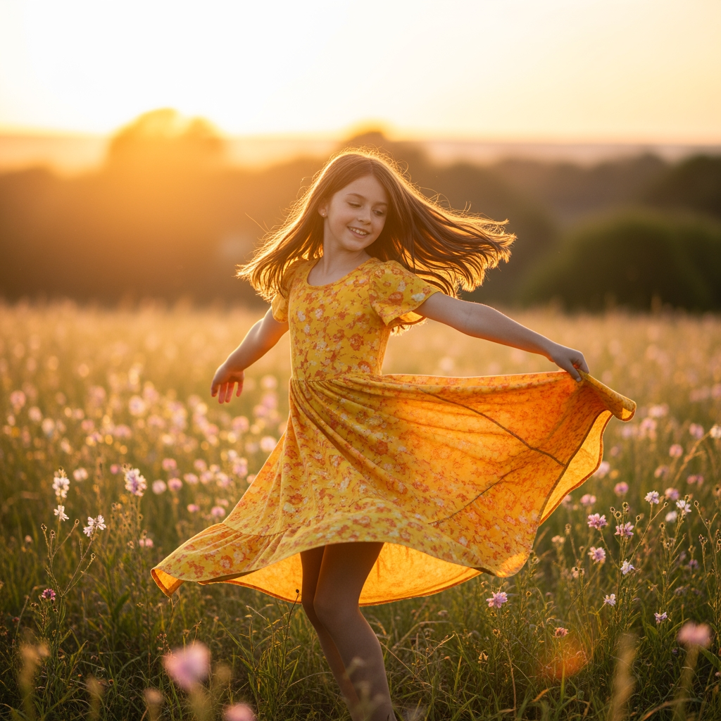 AI Design for girl dancing