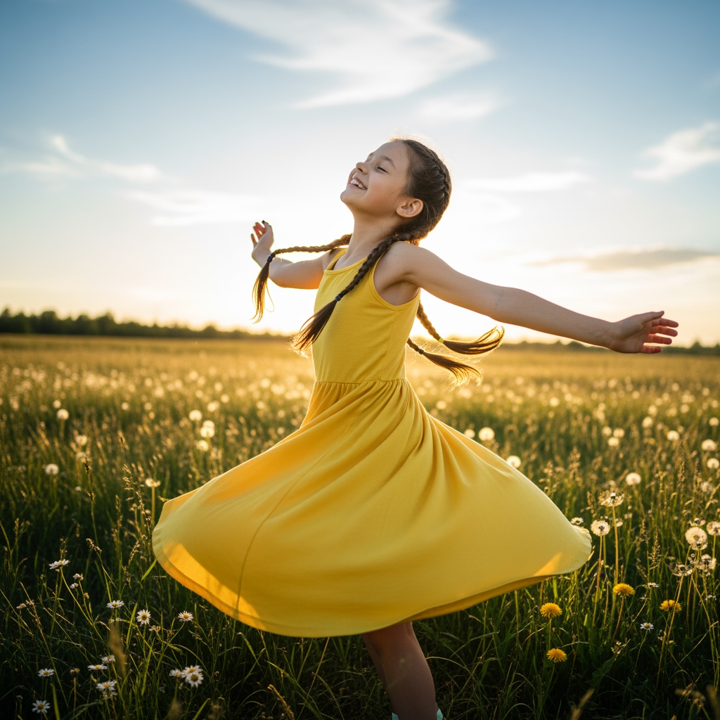 AI Design for girl dancing