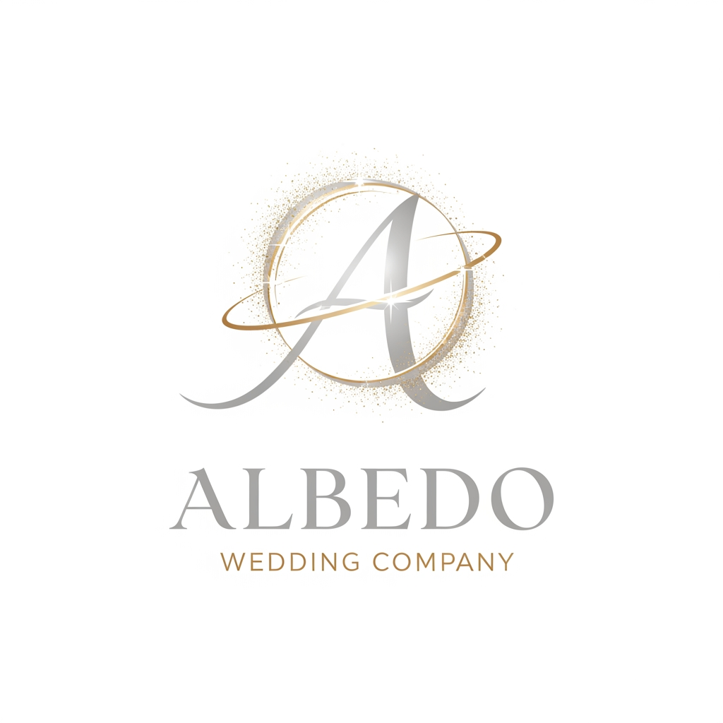 AI Design for LOGO FOR A WEDDING COMPANY NAMED ALBEDO