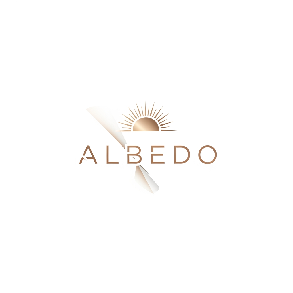 AI Design for LOGO FOR A WEDDING COMPANY NAMED ALBEDO
