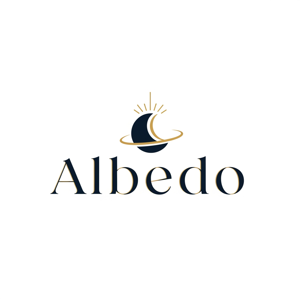 AI Design for LOGO FOR A WEDDING COMPANY NAMED ALBEDO
