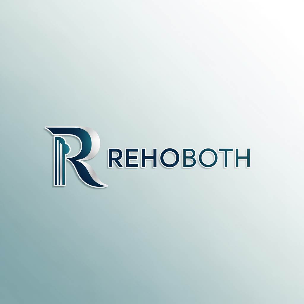 AI Design for [Rehoboth ]name  create logos new design. R letter different style