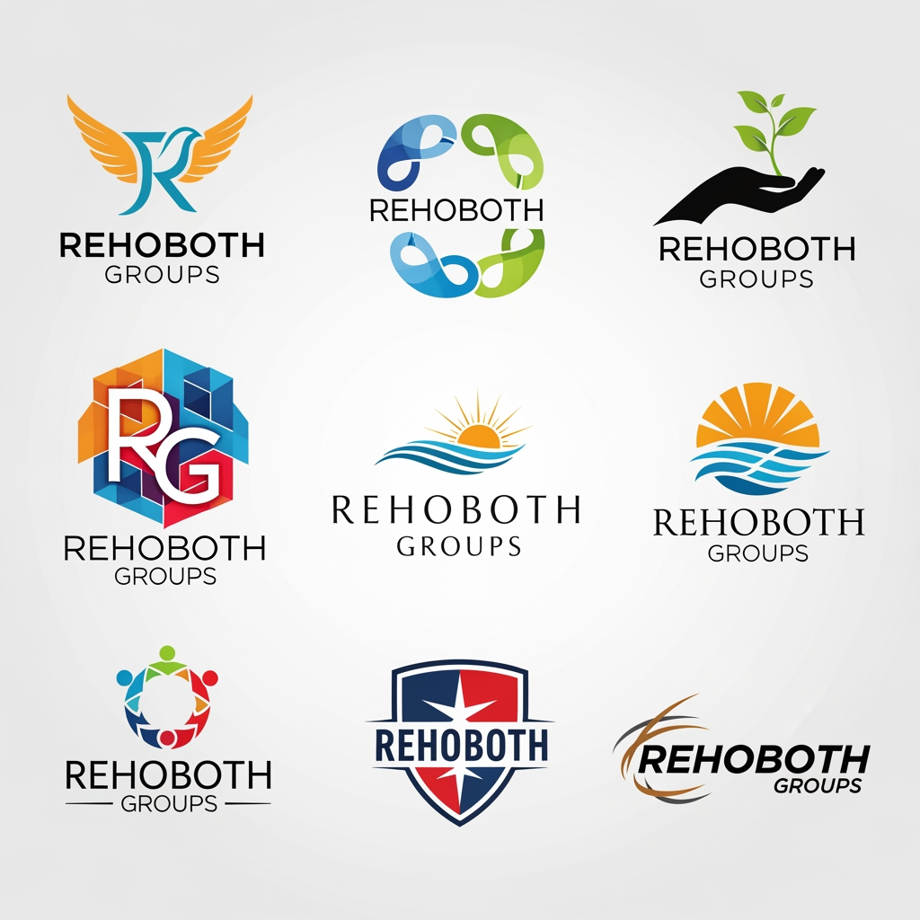 AI Design for Rehoboth groups create logos new design