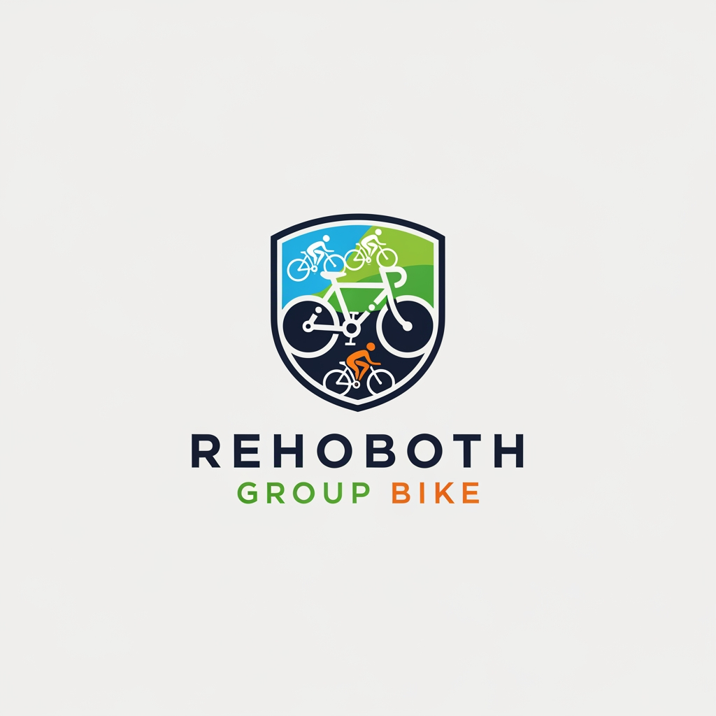 AI Design for Rehoboth group bike create logos new design