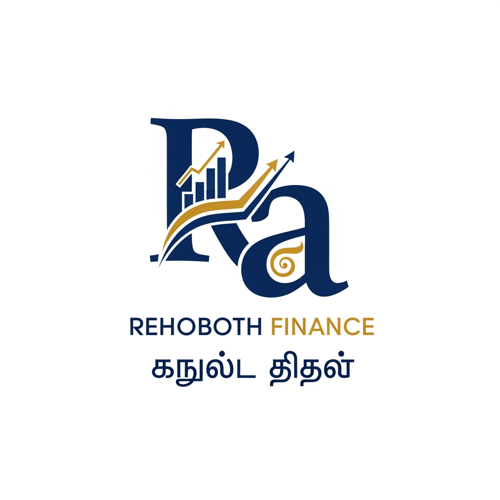 AI Design for [ ரெகொபோத் ஃபைனான்ஸ்]name  create logos new design.tamil letter different styles