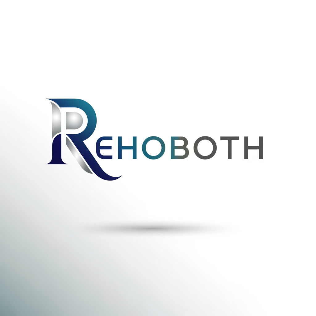 AI Design for [Rehoboth ]name  create logos new design. R letter different style