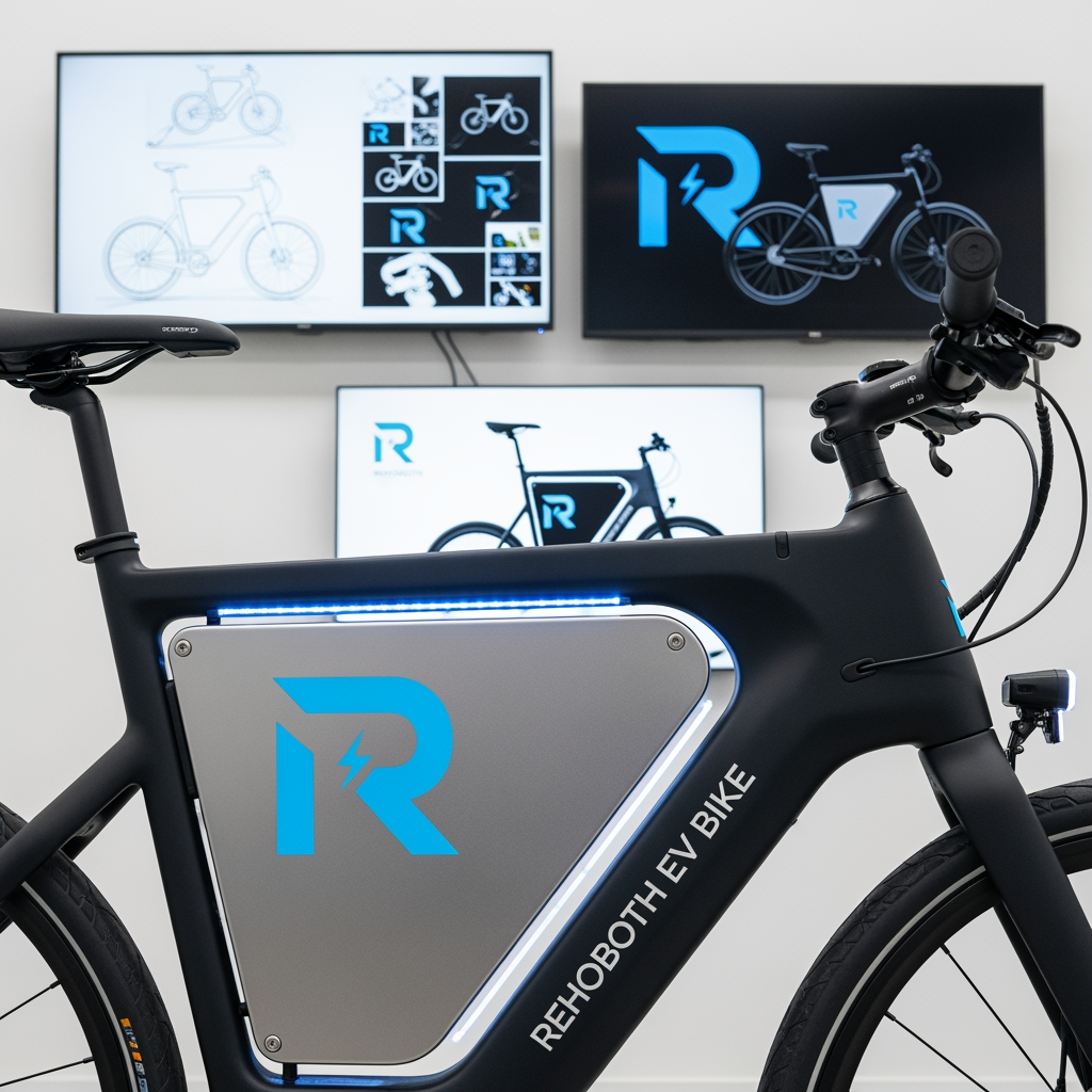 AI Design for Rehoboth ev bike create logos new design