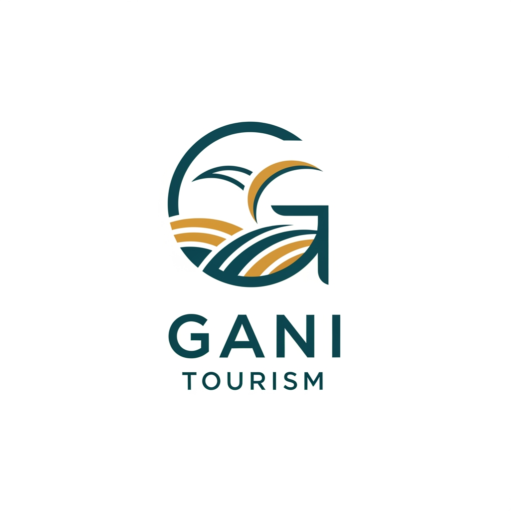 AI Design for i need logo for gani tourism little more stylish and unique some more pictures no need to mention nmae i need symbol alone