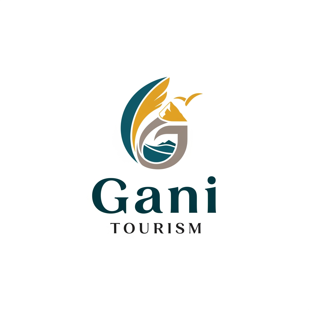 AI Design for i need logo for gani tourism little more stylish and unique