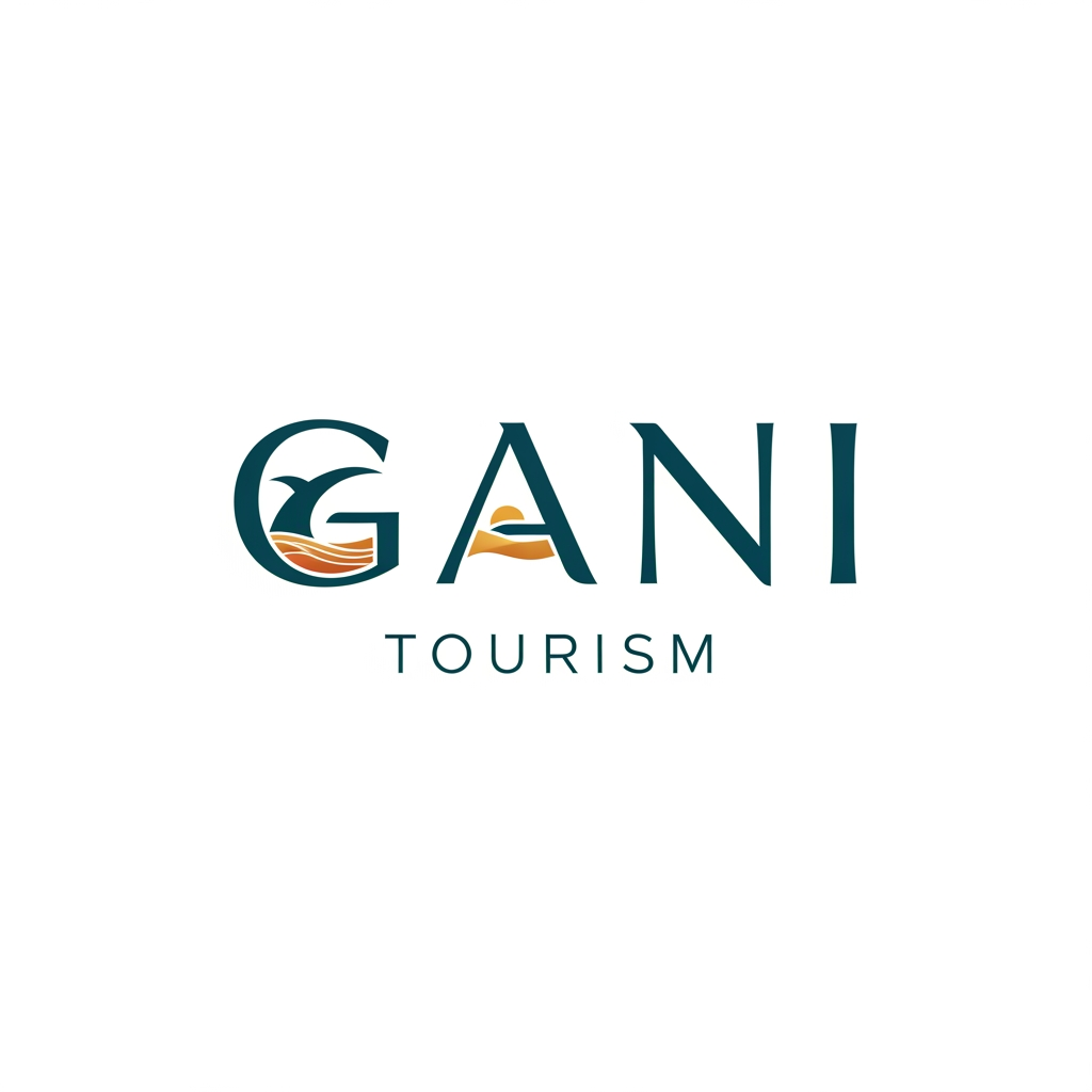 AI Design for i need logo for gani tourism little more stylish and unique