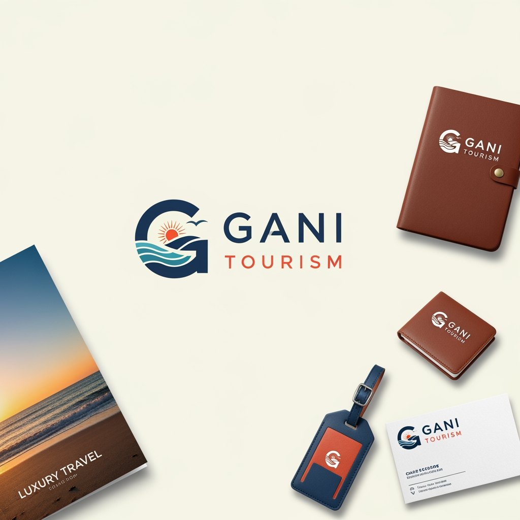 AI Design for i need logo for gani tourism little more stylish and unique some more pictures