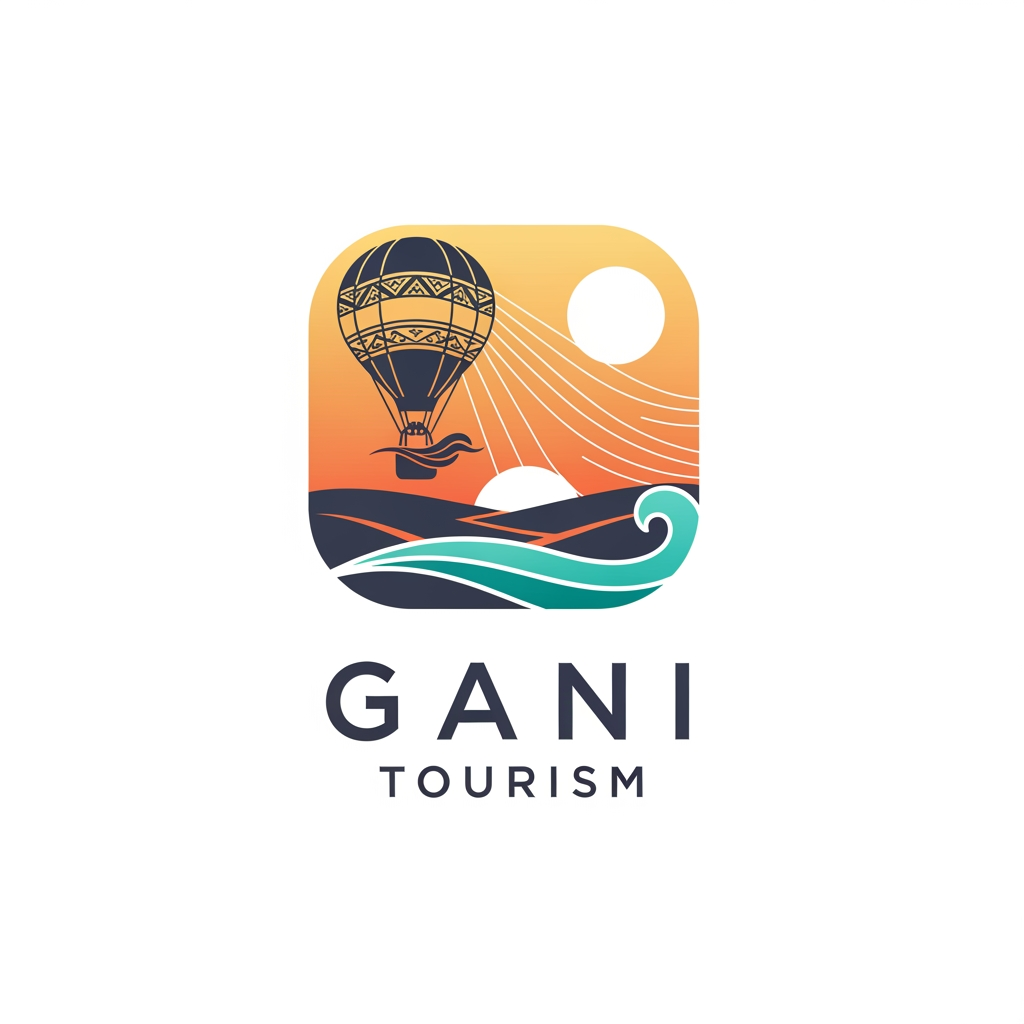 AI Design for i need logo for gani tourism little more stylish and unique