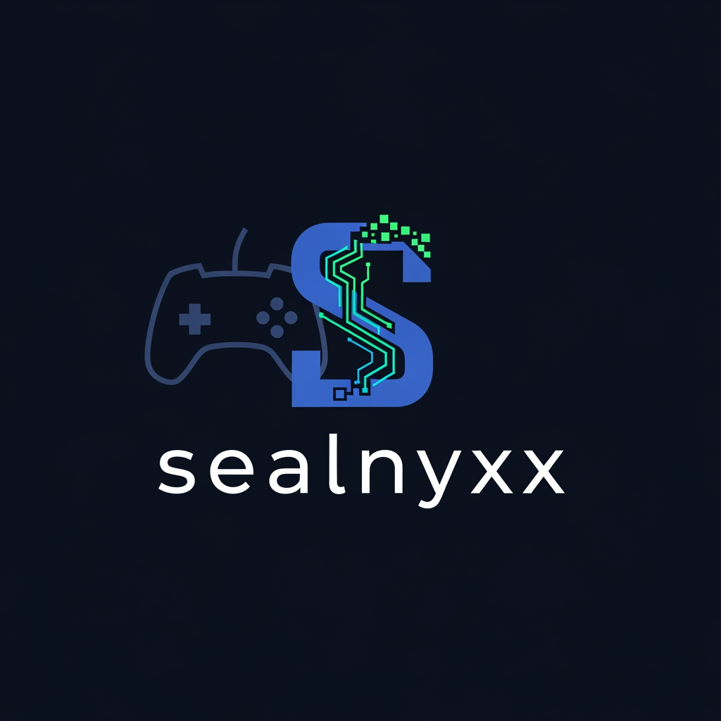 AI Design for make a logo for sealnyxx its a gaming discord server make the minimal and remove the seal