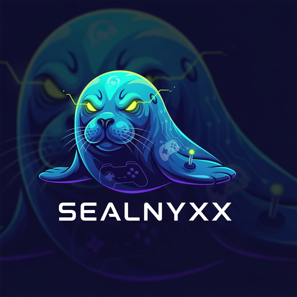 AI Design for make a logo for sealnyxx its a gaming discord server