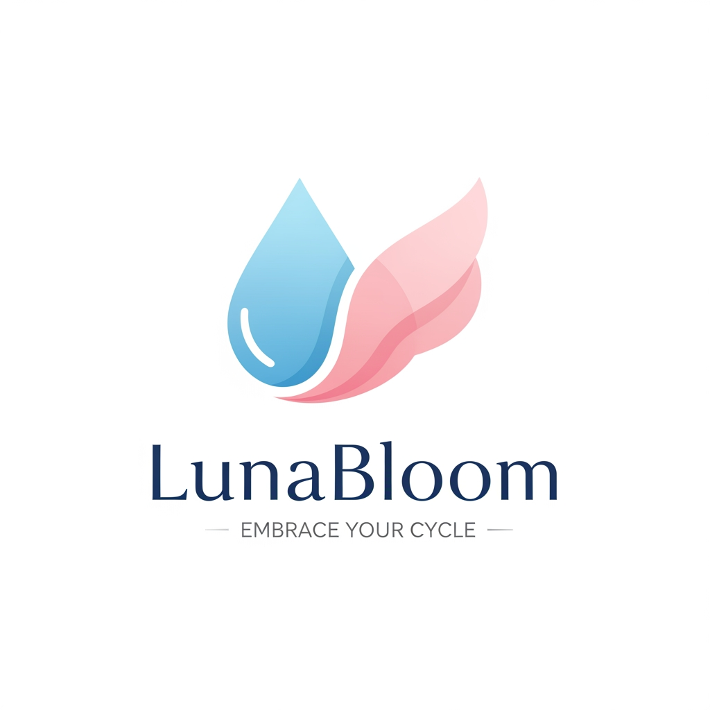 AI Design for sanitary pad logo design,