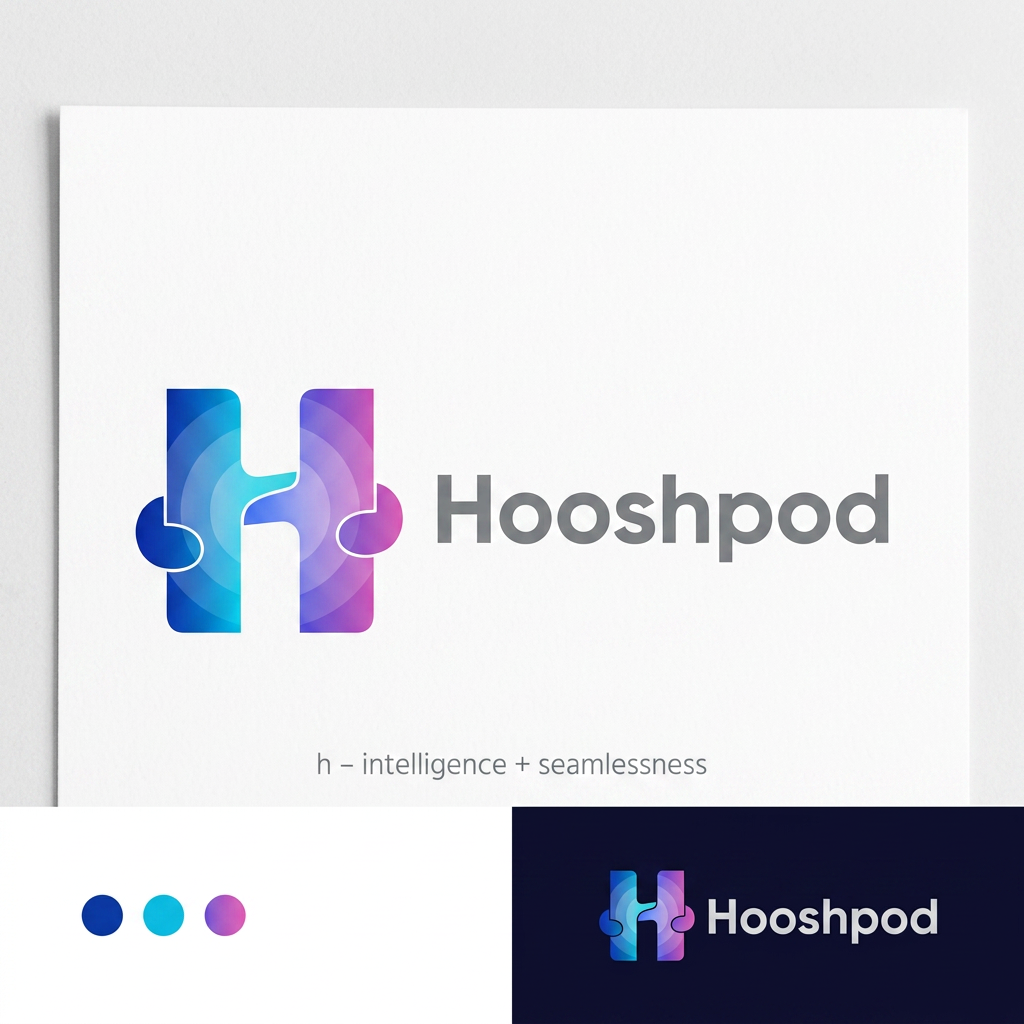 AI Design for make a logo for Hooshpod
smooth curve
near this
