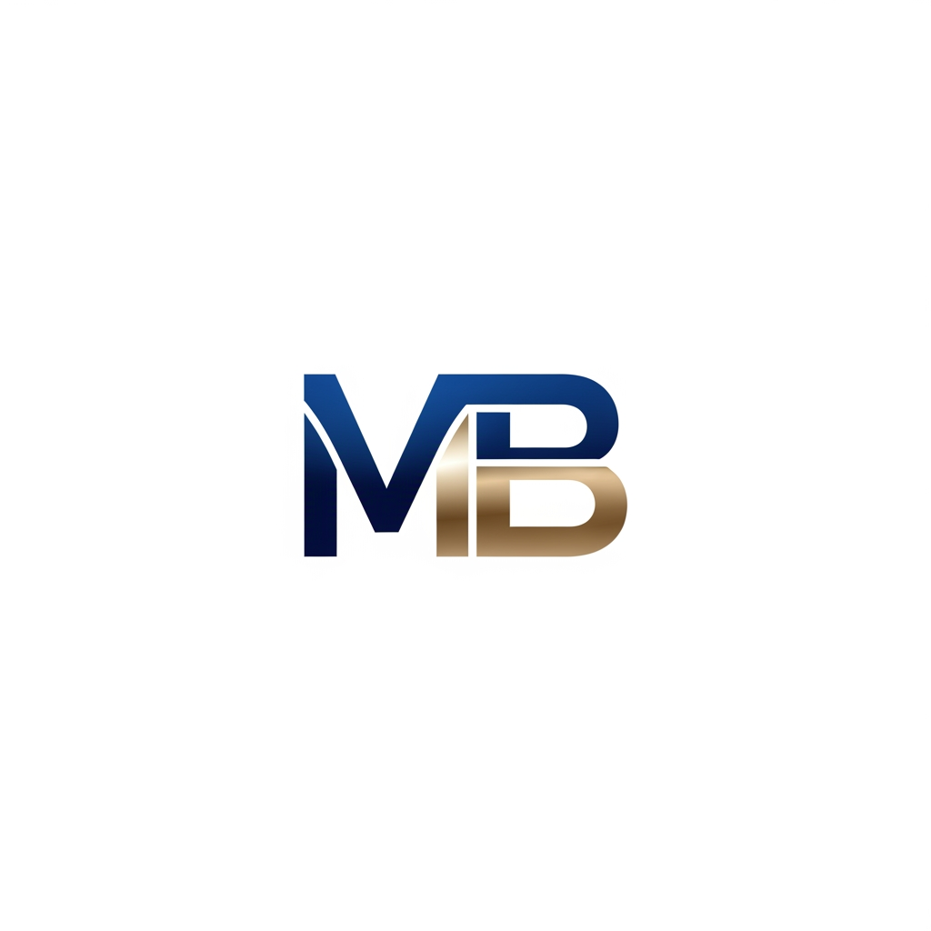 AI Design for i want to create a logo for MB