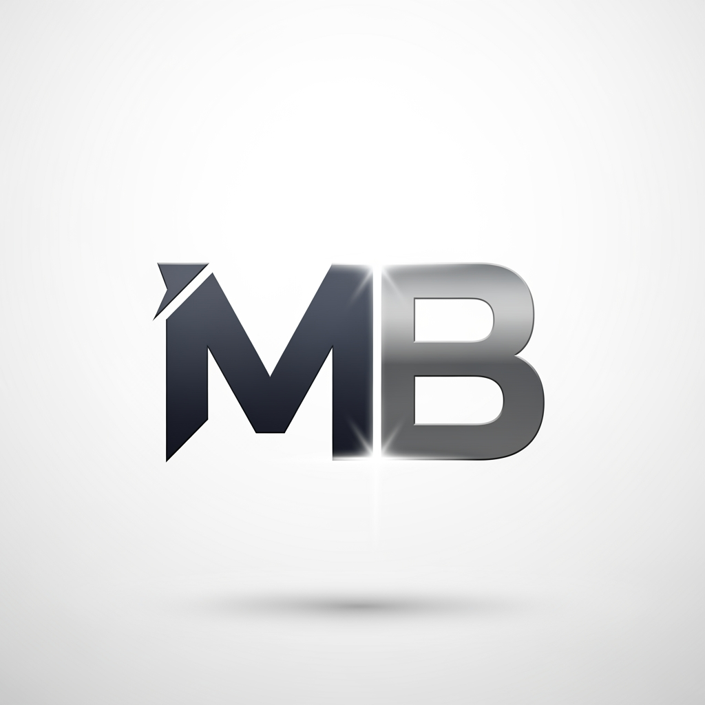 AI Design for i want to create a logo for MB