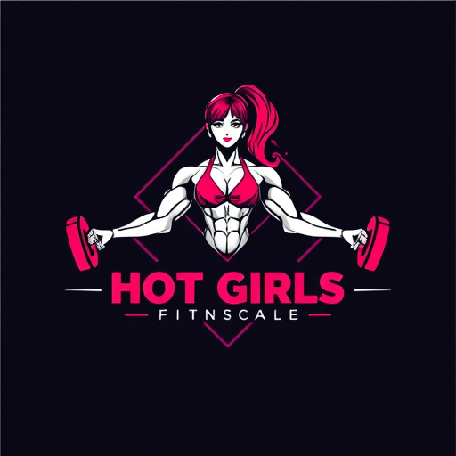 AI Design for Fitness hot girls , with name