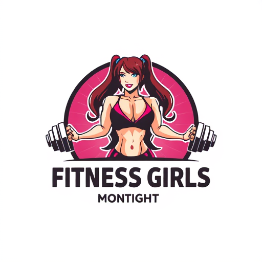 AI Design for Fitness hot girls , with name