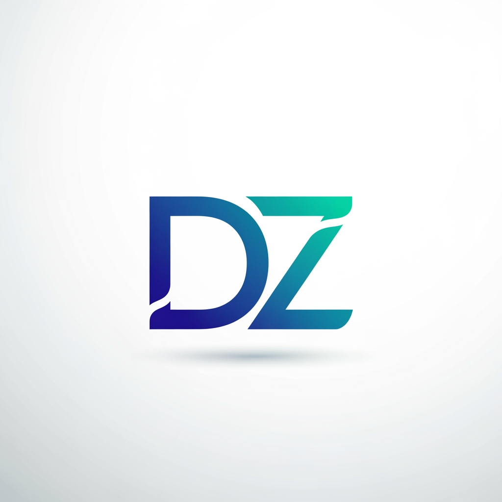 AI Design for CREAT A LOGO OF DZ LETTER