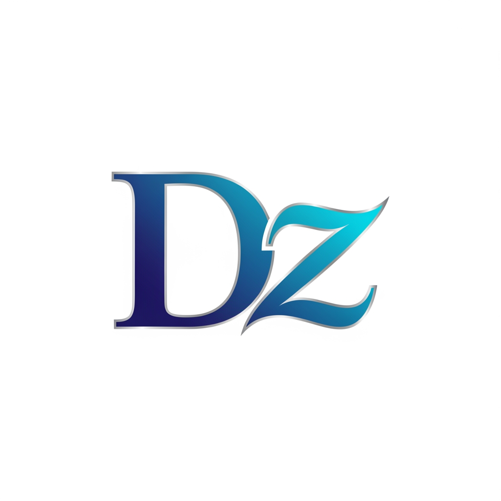 AI Design for CREAT A LOGO OF DZ LETTER