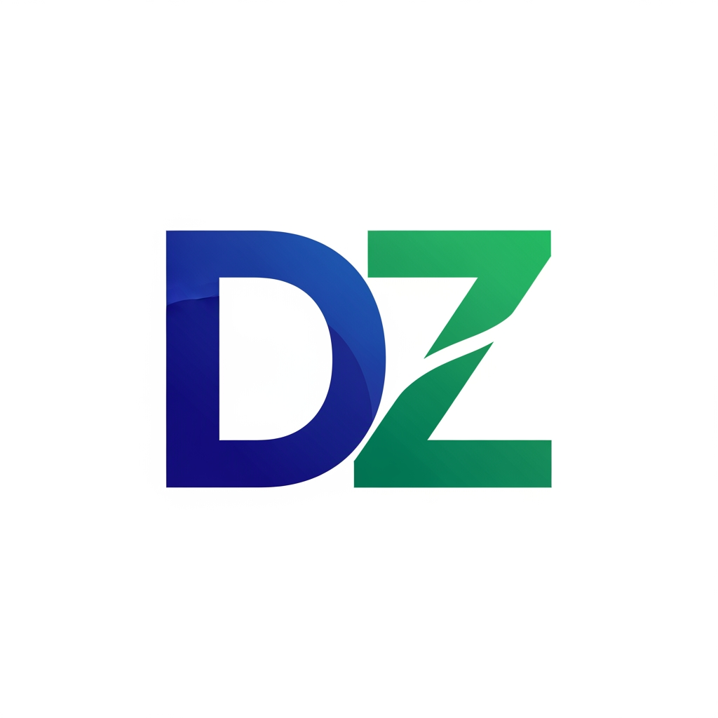 AI Design for CREAT A LOGO OF DZ LETTER