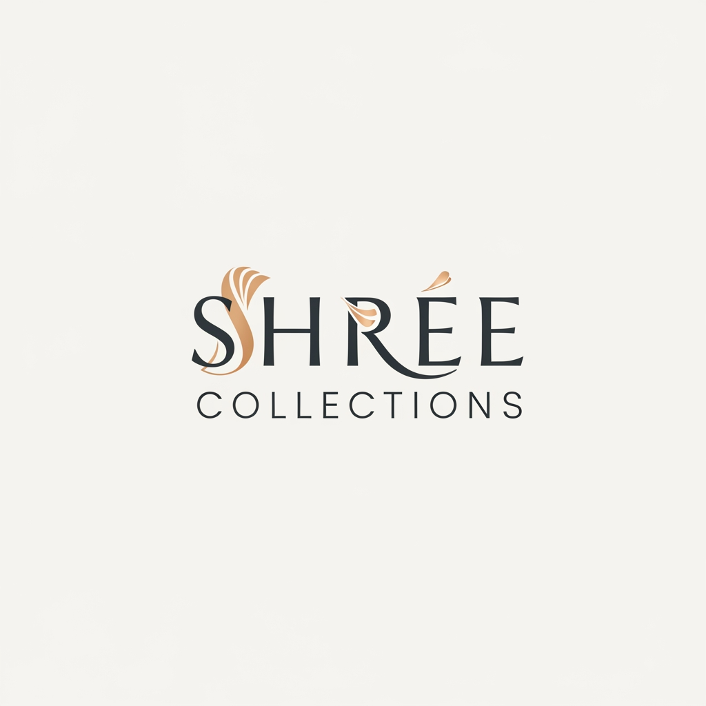 AI Design for MAKE LOGO FRO MY BRAND NAME SHREE COLLECTIONS ADN IT SHOULD BE SIPMLE ADN SUTTLE AND ATTRACTIVE