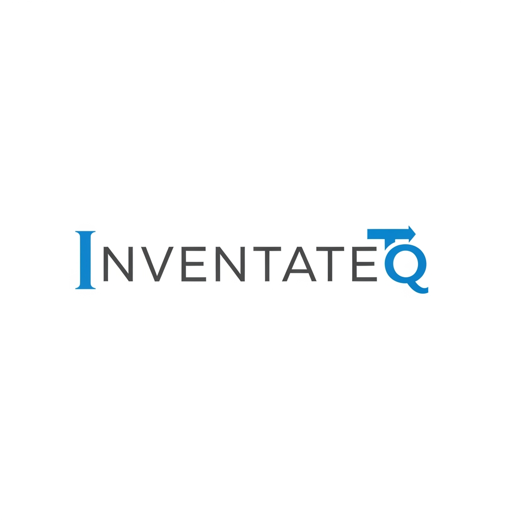 AI Design for Design a minimal, professional LOGO (not a banner, not a poster) for a brand named "Inventateq".
Style: clean, modern wordmark logo, centered composition, white or transparent background only.
Typography: custom sans-serif font, balanced spacing, premium feel.
Concept:
- Highlight the letter "I" as the origin (simple, stable, minimal form).
- Highlight the letter "T" as transformation (dynamic, slightly extended, with a subtle arrow or forward motion element integrated into the T).
- The rest of the text should remain clean and neutral.
Visual Direction:
- Left to right progression showing subtle transformation from "I" to "T".
- No icons outside the text. Only typography-based design.
Color:
- Black or dark gray base text
- Accent color (blue or gradient) only on "I" and "T"
Constraints:
- No background scenes, no mockups, no 3D environments
- No extra symbols or badges
- Output must look like a standalone logo on plain background