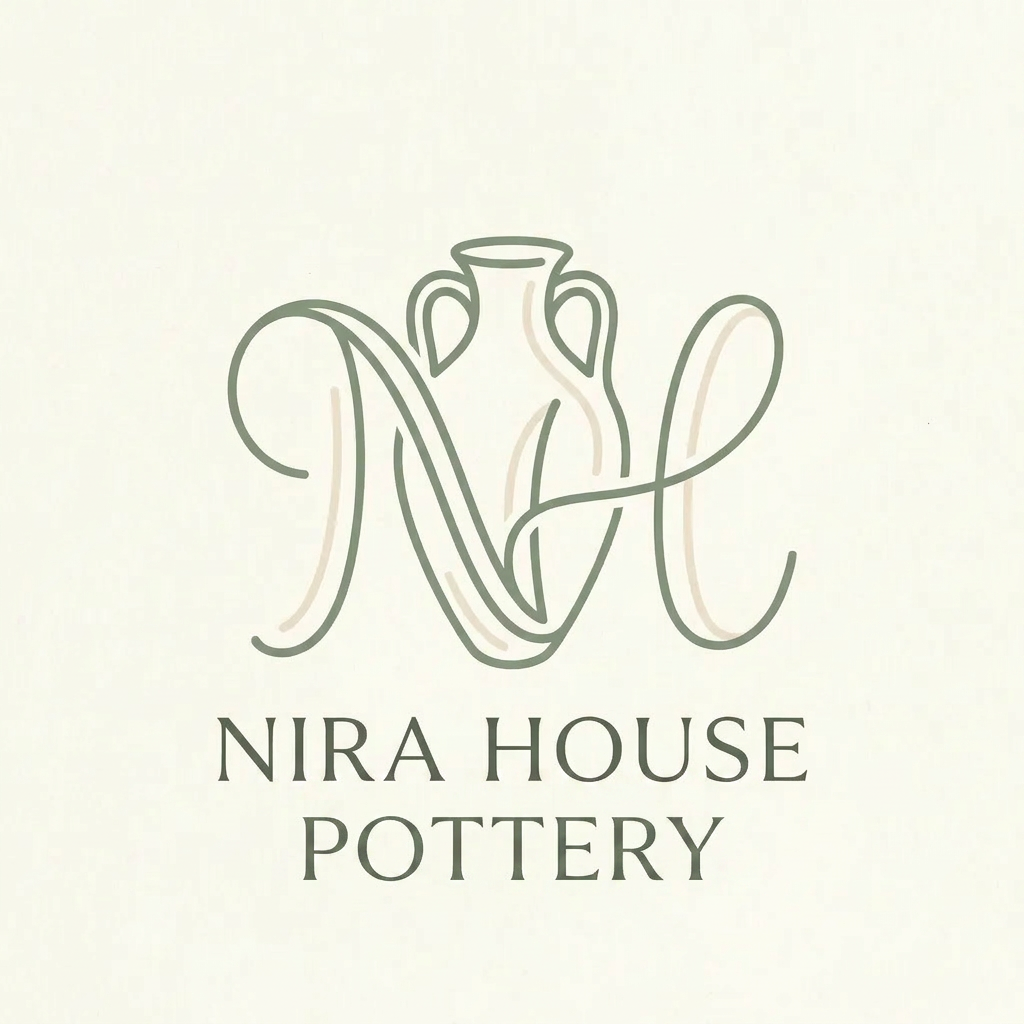 AI Design for Nira house Porttery business logo create