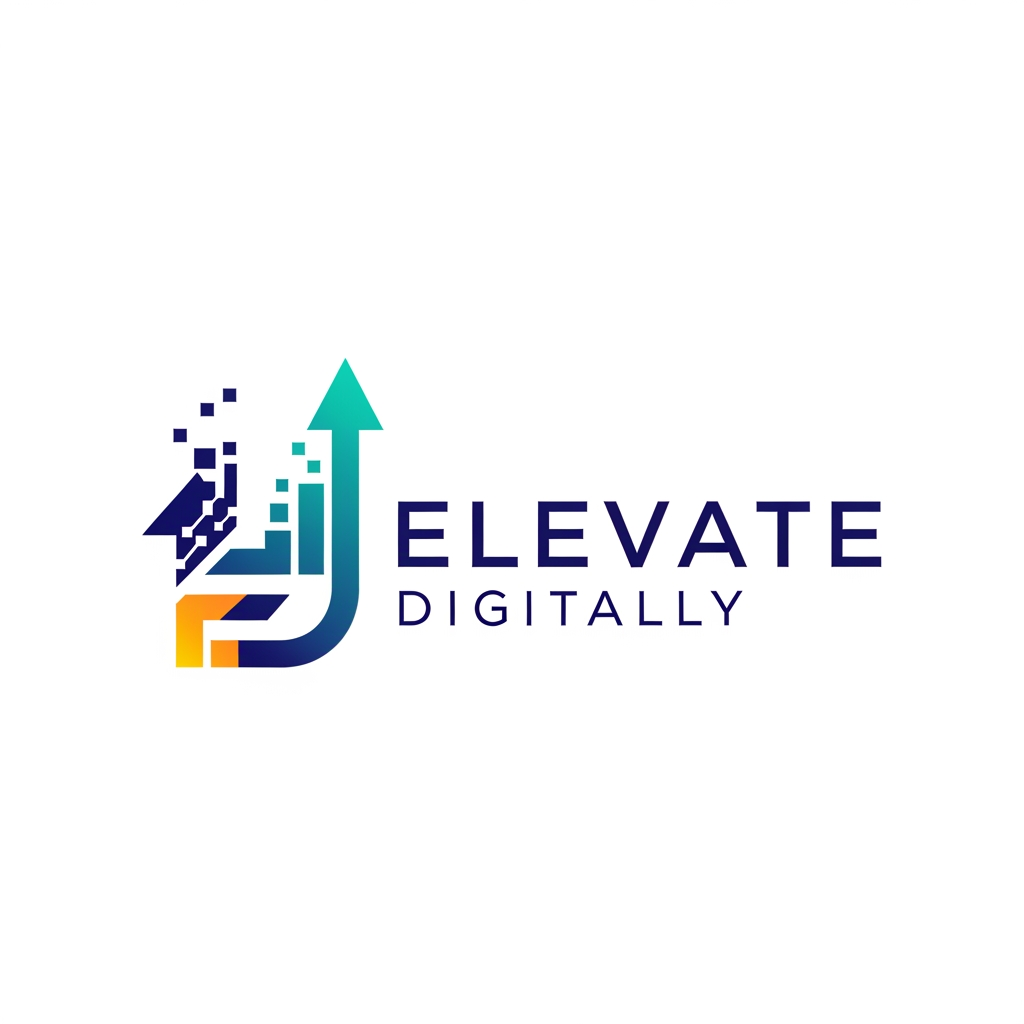 AI Design for i want a authentic logo for my business of social media marketing agency and name of my marketing agency is elevate digitally
