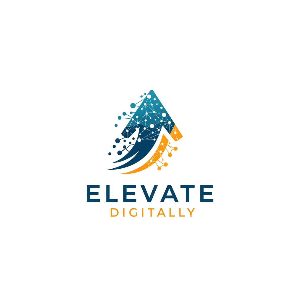 AI Design for i want a authentic logo for my business of social media marketing agency and name of my marketing agency is elevate digitally