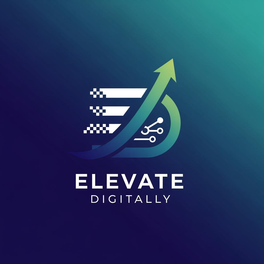 AI Design for i want a authentic logo for my business of social media marketing agency and name of my marketing agency is elevate digitally