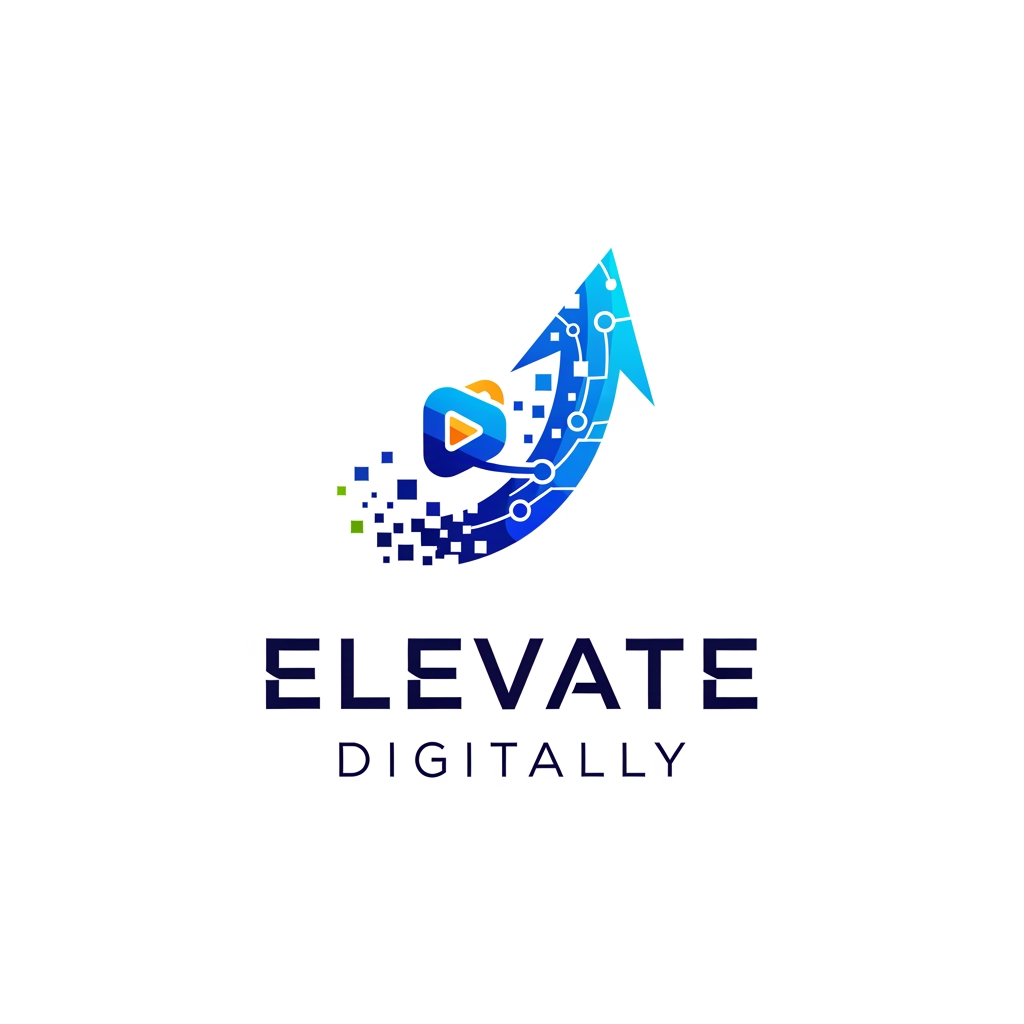 AI Design for i want a authentic logo for my business of social media marketing agency and name of my marketing agency is elevate digitally