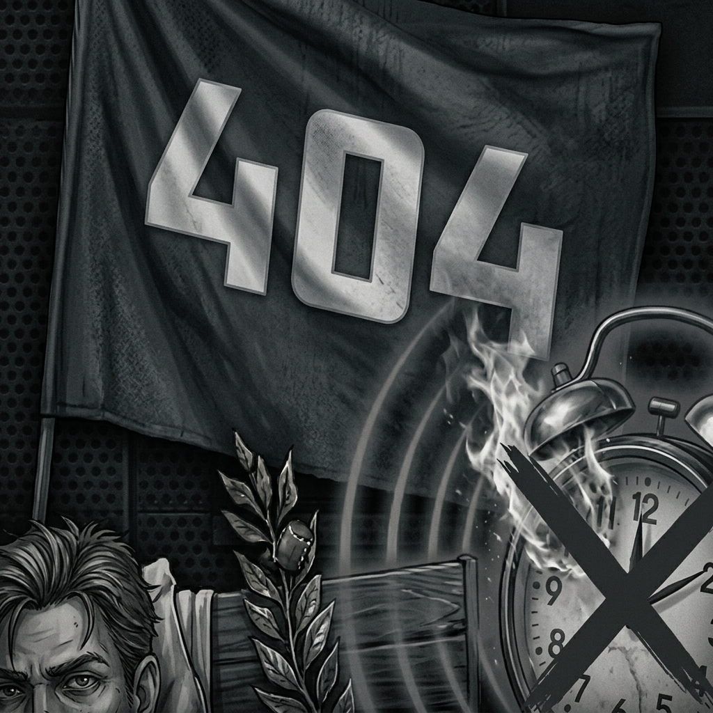 AI Design for ЗДЕЛАЙ ВМЕСТО СПАТЬ НАПИШЫ 404 И ЗДЕЛАЙ В СЕРОМ ФИЛЬТРЕ