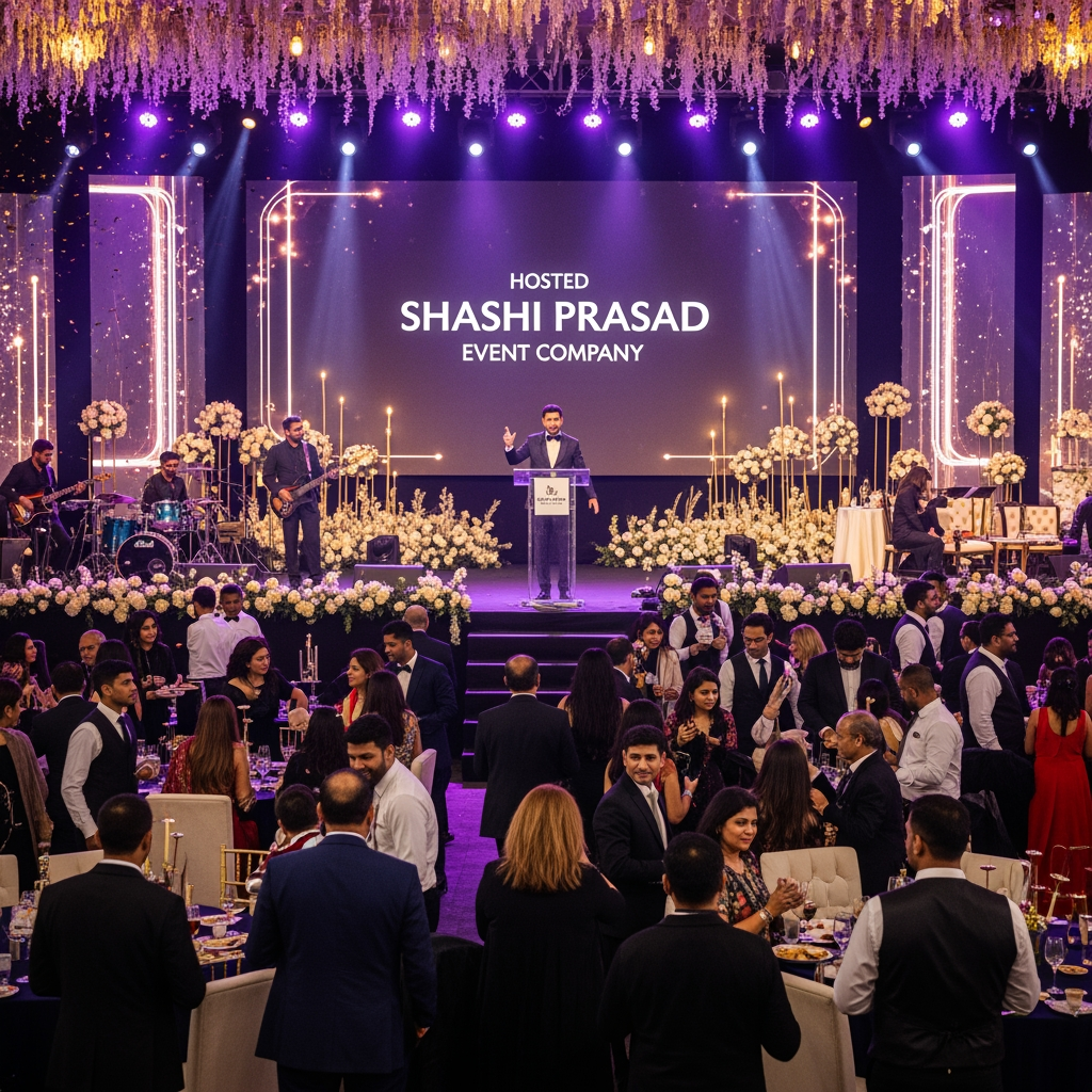 AI Design for Shashi Prasad Event Company