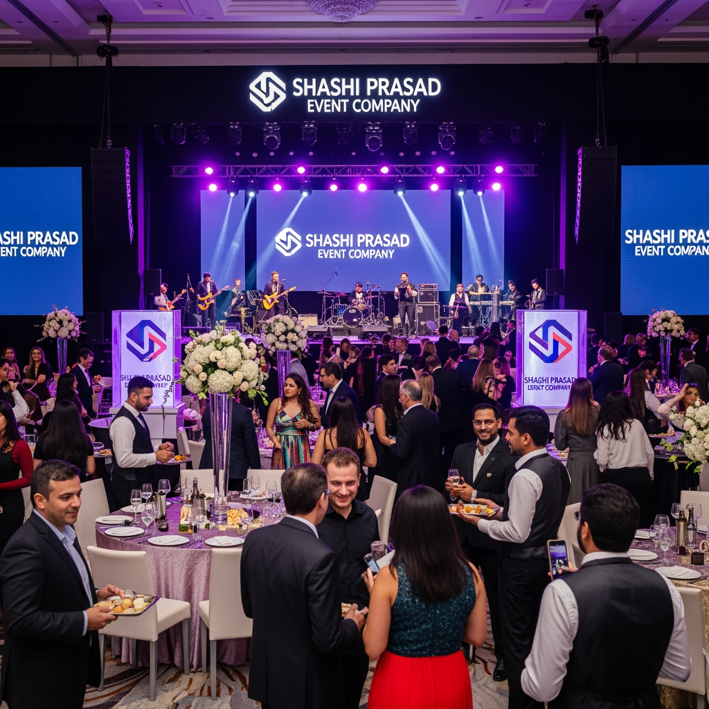 AI Design for Shashi Prasad Event Company