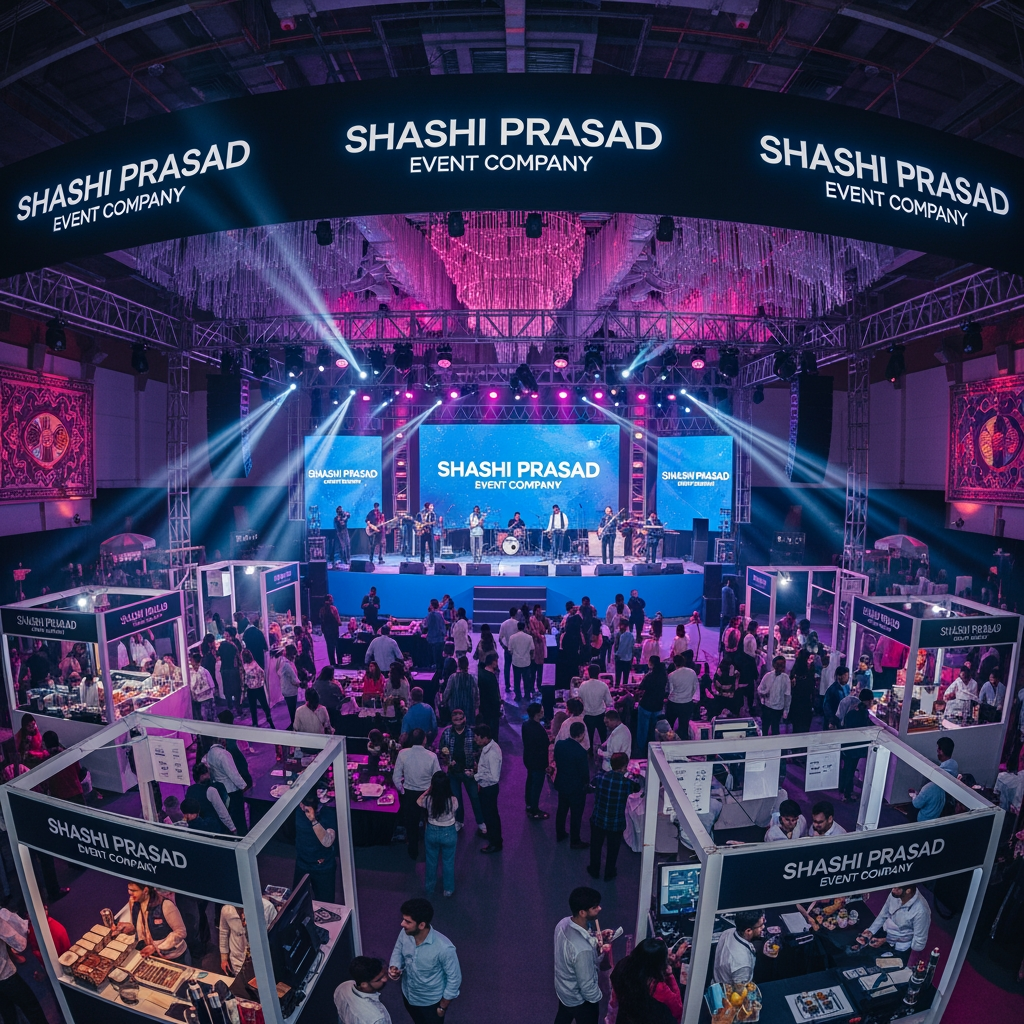 AI Design for Shashi Prasad Event Company