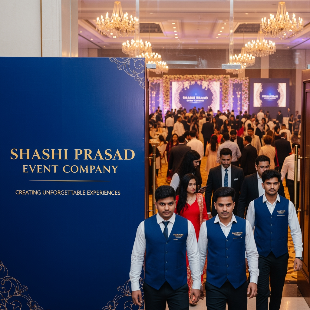 AI Design for Shashi Prasad Event Company