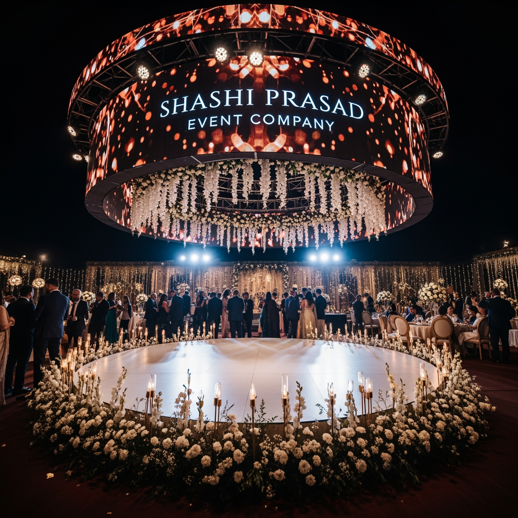 AI Design for Shashi Prasad Event Company