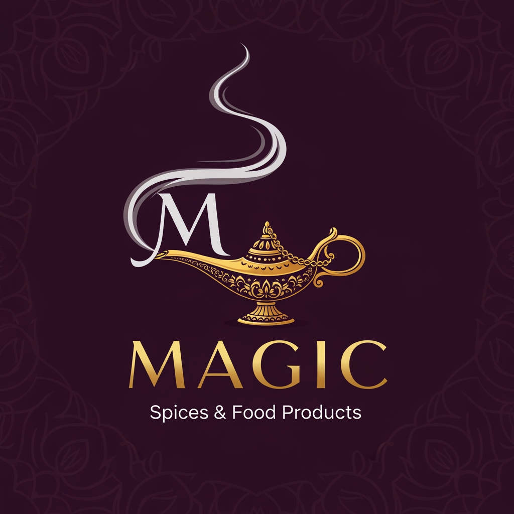 AI Design for Create an original illustrated logo for the following brand:
Brand Name: MAGIC
Industry: FMCG (Spices & Food Products)
Target Market: UAE & USA
📌 Objective
Design a unique, premium, and memorable logo that can compete with established FMCG brands and stand out on supermarket shelves, packaging, websites, and advertisements.
The logo should communicate:
Trust
Quality
Premium Appeal
Brand Recognition
Strong Shelf Presence